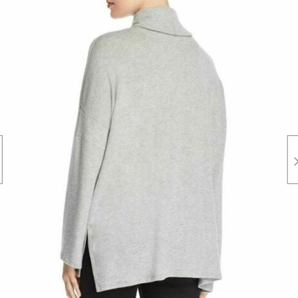 Red Haute Gray Heathered Ribbed Turtleneck Sweater - Picture 2 of 6